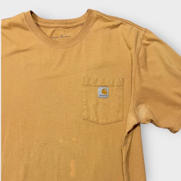 Carhartt Distressed Pocket Tee – Yellowstone Heather | XL - Picture 4 of 7